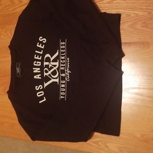 Young and Reckless S black sweatshirt